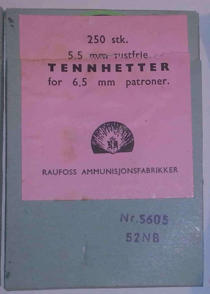 ./ammo/ladekomponenter/bilder/Ladekomponent-Tennhetter-Raufoss-250eske-Rosa-Etikett-1.jpg